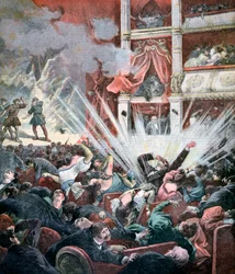 Bombarobbanás a barcelonai Liceu Színházban, 1893