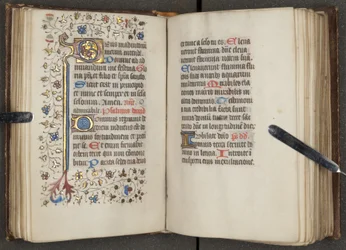 Órák könyve, 1450 körül (tinta pergamen)