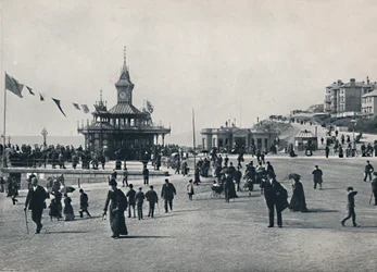 Bournemouth – A móló megközelítése, 1895