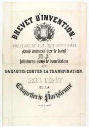 Szabadalom. Egyrészes selyemkalapok..., XIX.