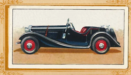Brit Salmson 20-90 sport kétüléses, c1936