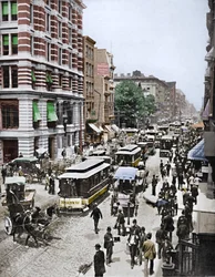 Broadway, New York, 19. század