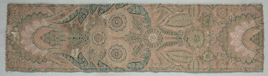 Brokát textil, c. 1700.