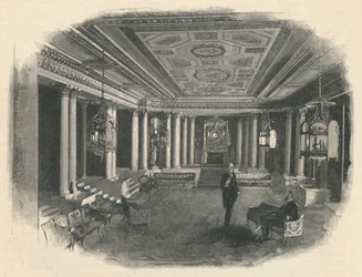 Buckingham-palota: A Márványterem, 1886