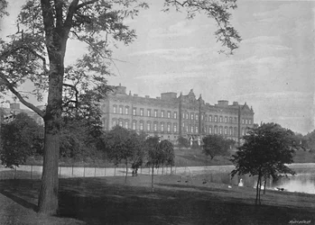 Buckingham-palota, 1896