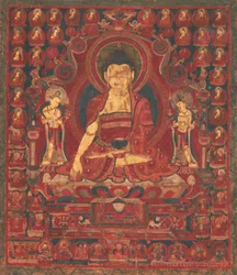 Buddha Shakyamuni, mint a Munis ura, 17. század közepe.