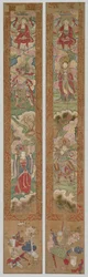 Buddhista panel, 1300-as évek.