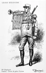Bugler, a Francia Idegenlégió 2. ezrede, 20. század