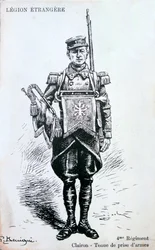 Bugler, a Francia Idegenlégió 4. ezrede, XX. század