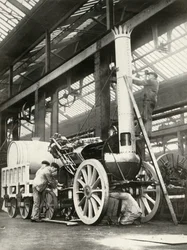 A rakéta építése - 1935-ben, 1935-ben.