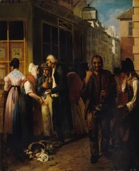 Királyi Lottóhivatal a helyreállítás alatt, 1820.
