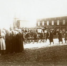 Edith Cavell temetése, Brüsszel, Belgium, 1915