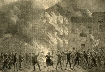 Newgate égése, 1780, c1872.