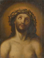Krisztus mellszobra töviskoronával
