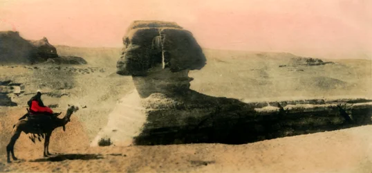 Kairó: a Szfinx, c1918-c1939.
