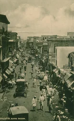 Calcutta. Burra Bazár, 1910.