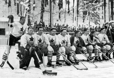 Kanadai jégkorong-válogatott, téli olimpiai játékok, Garmisch-Partenkirchen, Németország, 1936