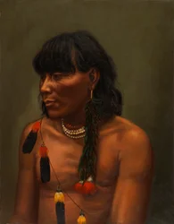 Canelo indián, kb. 1890-1892.