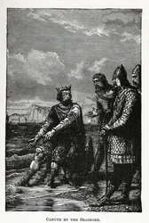 Kánút a tengerparton, 1882