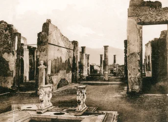 Cornelio Rufo háza, Pompeii, Olaszország, 1900-as évek