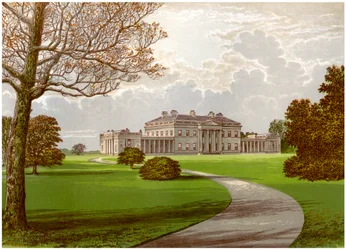 Castle Coole, Enniskillen, Fermanagh megye, Belmore grófjának otthona, 1880
