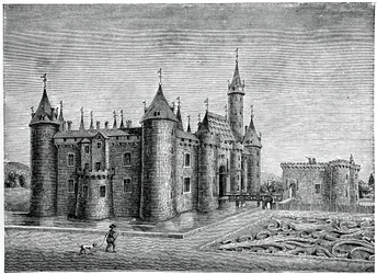 Marcoussis kastélya, Rambouillet közelében, XVII. század, 1870