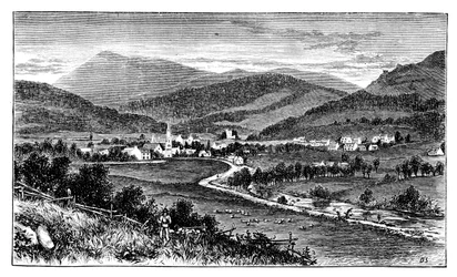 Castleton of Braemar, Skócia, 1888