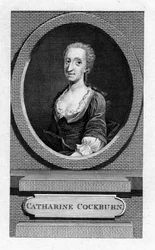 Catharine Trotter Cockburn 1679-1749, skót regényíró, drámaíró és filozófus, 19. század