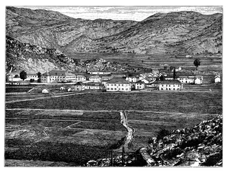 Cetinje, Montenegró, 1890 körül