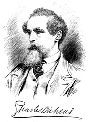 Charles Dickens, angol regényíró és újságíró, 1860-as évek