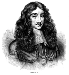 II. Károly, Nagy-Britannia és Írország királya 1660-1685, c1880