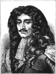 II. Károly, Nagy-Britannia és Írország királya 1660-1685, c1880