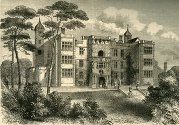Charlton-ház 1845-ben, 1878-ban.