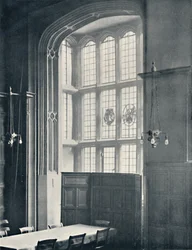 Charterhouse. Az öböl belseje az ebédlőben, 1925