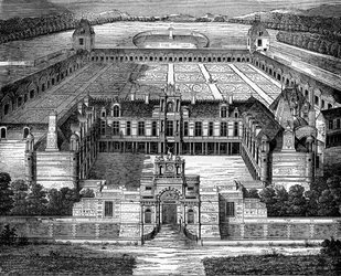 Chateau dAnet, Dreux közelében, Franciaország, 1882-1884