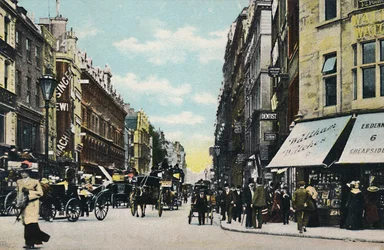Olcsó oldal. St. Pauls End. London, 1906.