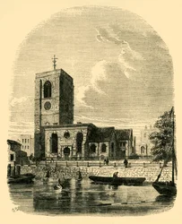 Chelsea Church, 1860, c1876.