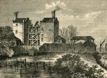 Chelsea vízmű, 1750-ben, 1876 körül.