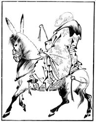 Kínai pap öszvéren, XV. század 1886