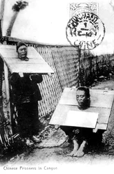 Kínai foglyok canguesben, 1910