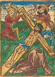 A keresztre szegezett Krisztus c. 1490.