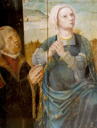Krisztus-passió, részlet Szent Antal oltárképéből, 16. század