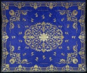 Chuppah házassági baldachin, 1867-1868