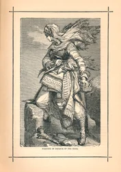 A cserkesz nők harcolnak Schamylért az orosz invázió ellen, 1839