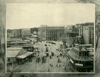 Circular Quay, Sydney, 1901.