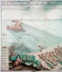 Veracruz városa, Mexikó, 17. század
