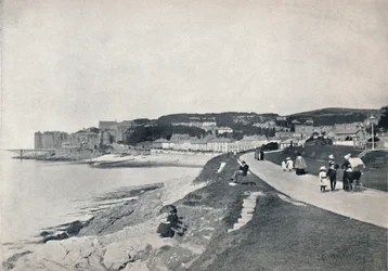 Clevedon – The Green Beach, 1895