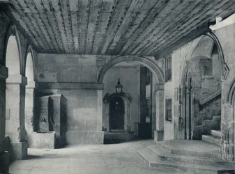 Kolostor szivattyú és csarnok lépcsői, 1926