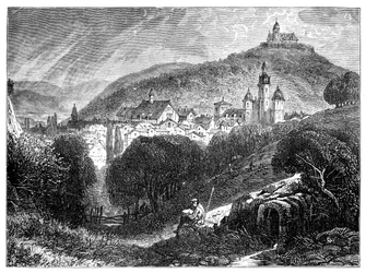 Coburg, Bajorország, Németország, 1900