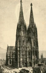 Kölni dóm, 1890.